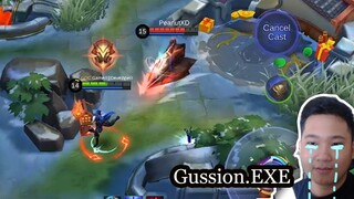 Gussion EXE | ULTRA NOOB GUSSION! Mobile Legends Funny Gameplay