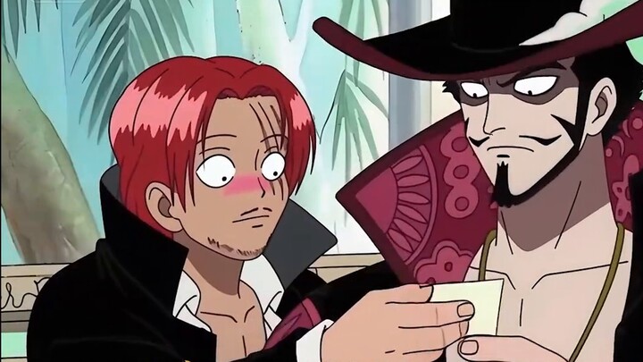 The foreshadowing is too deep. Hawkeye fell in love with Red Hair. In order to protect his beloved, 