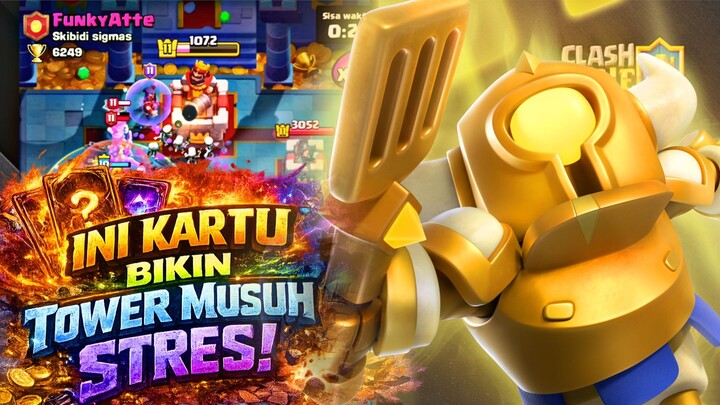 INI KARTU BIKIN TOWER MUSUH STRES! - Clash Royale