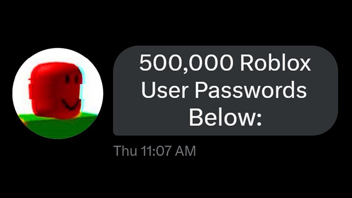 Roblox Hacker DM'd Me