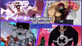 RECOMPENSAS que DEBERÍAN SER MAS ALTAS | PARTE 2 | One Piece 2022