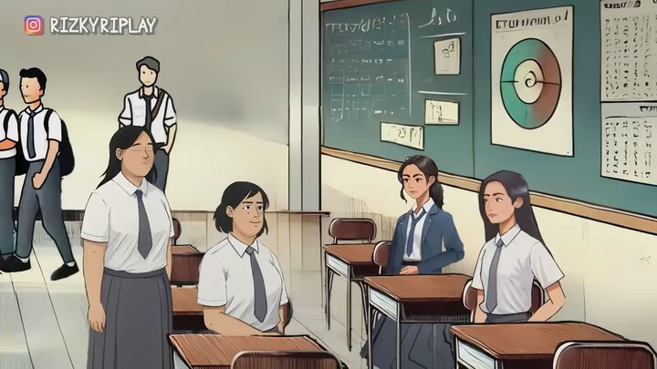 Persaingan Gadis Populer SMA | Kartun Drama, Animasi Sekolah