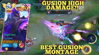 gusion high damage high accuracy ~ gusion montage