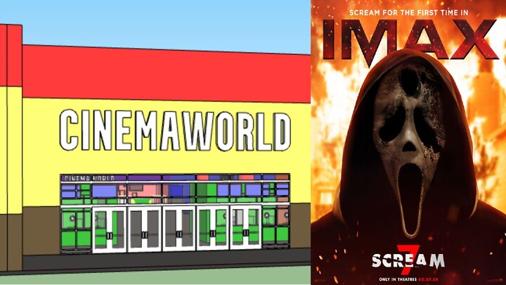 Opening to Scream 7 IMAX at CinemaWorld 18-Plex