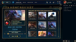 [LMHT] Review Sự Kiện Bảo Vật Huyền Thoại Săn Skin Xịn + Mở 50 Viên Thiên Hà 2020 Và Cái Kết... =)))