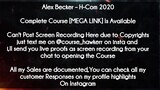 Alex Becker course  H-Com 2020 download