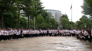 [Sekolah Menengah Shunde No. 1] Versi lengkap tarian acak antar kelas