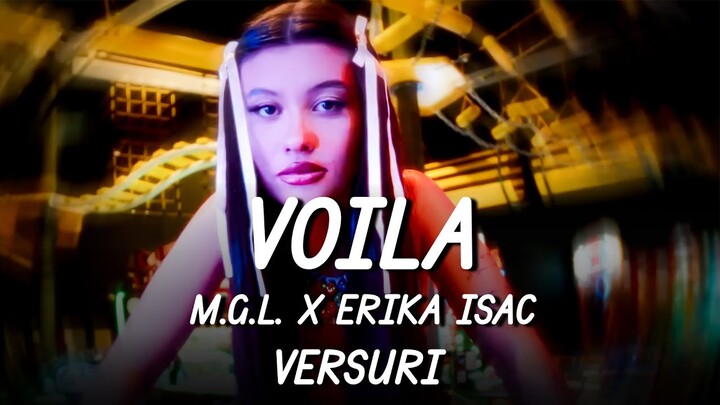 M.G.L x Erika Isac - Voila | Lyric Video