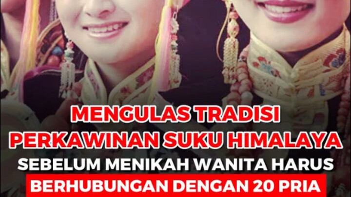 tradisi Himalaya nih cocok buat kaum jomblo biar ga karatan 🤭🤭