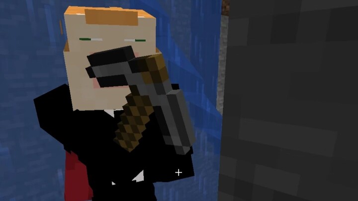 Pure survival, but I teleport whenever my friend breaks a block.