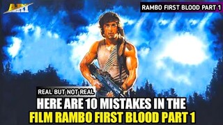 ✅Here Are 10 Mistakes In The Film Rambo One | 10 Kesalahan Di Film Rambo First Blood Part 1❌