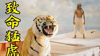 男孩出海捕鱼，结果却成为老虎的猎物，最后险些被吃掉，冒险电影