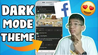 DARK MODE THEME- FACEBOOK LITE SOBRANG DALI LANG GAWIN! TAGALOG TUTORIAL
