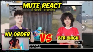 MUTE REACT || UHIGH VS NV ORDER FUN TDM BY ONE SKILL UHIGH NGERI