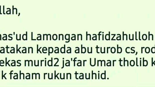 keadaan suatu golongan sesat Murji'ah • Al-Ustadz Al-Fadhil Abu Mas'ud Su'udi