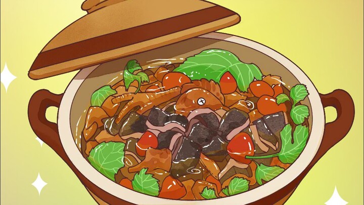 Apakah Anda berani menyantap hidangan Kanton Selatan yang terkenal ini (ayam gigit ular)?