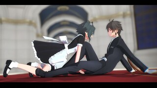 [岩魈/MMD] 执事x女仆的危♡险♡ 派♡对～