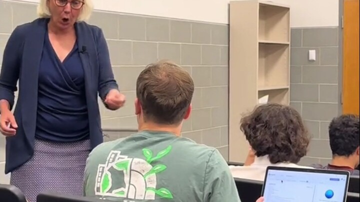 I've totally driven the professor crazy—I'm in full-on rampage mode now!