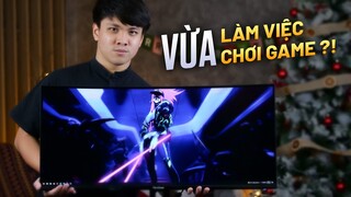 Muốn vừa COI PHIM vừa LÀM VIỆC vừa CHƠI GAME? Mua MÀN NÀY!