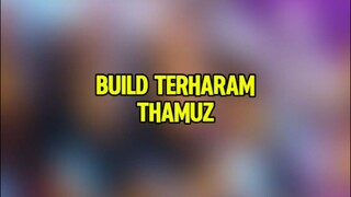 Build terharam Thamuz#buildthamuz #thamuzmlbb #WinWithMLBB #MLBB