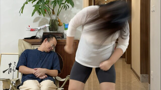 This atmosphere is full! Look at my long hair fluttering, it makes men anxious~ #dance#hairshaking#d