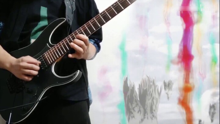 [Electric Guitar] Burning energy burning electric guitar? One-man ensemble Attack on Titan final sea