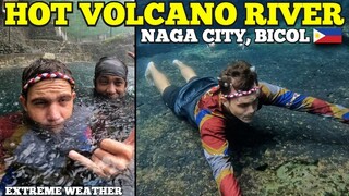 NAGA BICOL HOT VOLCANO RIVER - Canadian and Filipino Motor Vlog (EXTREME RAIN!)