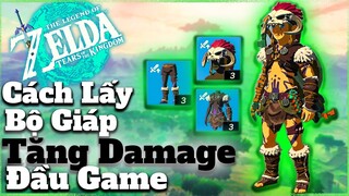 Zelda TOTK | Cách lấy bộ giáp tăng damage siêu mạnh giai đoạn đầu game
