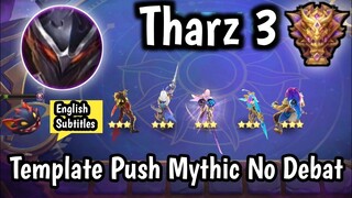 Tharz 3 Swordsman REVAMP Members‼️Update Terbaru Push Mythic Hayabusa GOD | Combo Mager Magic Chess