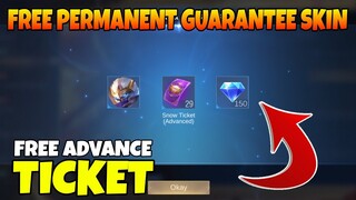 GET FREE DRAW SKIN | FREE TICKETS | FREE DRAW SNOW BOX EVENT | MOBILE LEGENDS