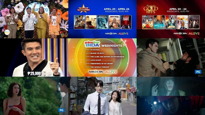 ABS-CBN sa ALLTV2 Commercial Break April 20, 2026 (Monday) (Love Scout Last 2 Weeks)