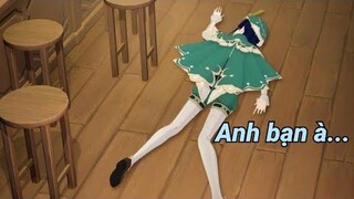 Genshin impact_Venti Trao Đổi Chiêu Thức Vs Maguu Kenki Boss