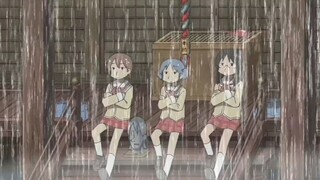 神明大人请庇佑我们仨吧！神明回复：漏！