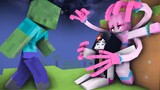 Monster School : MONEY RUN 3D CHALLENGE - Minecraft Animation
