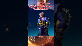 HERO MARKSMAN TERCEPAT CLEAR MINION #Shorts