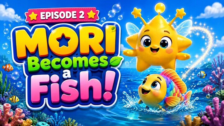 🐟 Mori Becomes a Fish! | Episode 2 — An Underwater Adventure