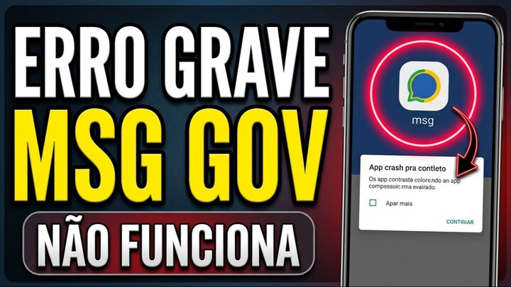 MSG Gov Não Abre: Bug no Aplicativo?