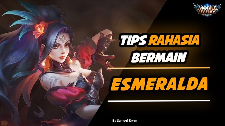 TIPS RAHASIA EMBLEM + BUILD ESMERALDA BIKIN GA BISA MATI !