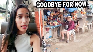 PHILIPPINES VLOG • GoodBye for Now, Ang Paglalakbay ni, Pinoy Life | Annie Skyum