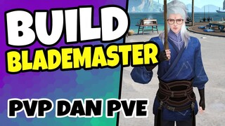Review Build BladeMaster PVP Dan PVE - Revelation Mobile