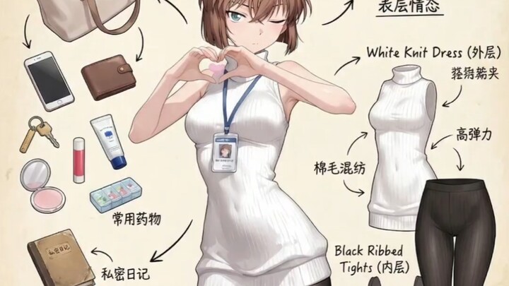 Tutorial Padu Padan Outfit Ai Haibara dan Ran Mouri