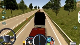 Euro Truck Driver Simulator # 84 Vận chuyển Máy xây dựng - Android gam