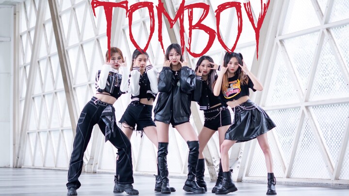 【电子科技大学】【Bit-U流行舞团】社牛打车神曲tomboy翻跳，(G)i-dle最新回归曲