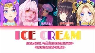 『MOBILE LEGENDS』Ice Cream • BLACKPINK (with Selena Gomez) (Color Coded lyrics)