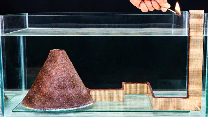 Kerajinan Tangan|Membuat Gunung yang Meletus