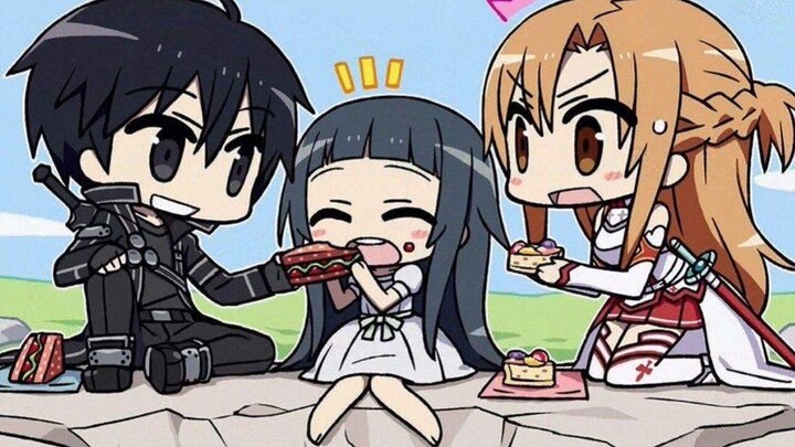 [MAD/AMV/ Sword Art Online / Stepping Point] Tong Ya Gao Sweet Collection❤