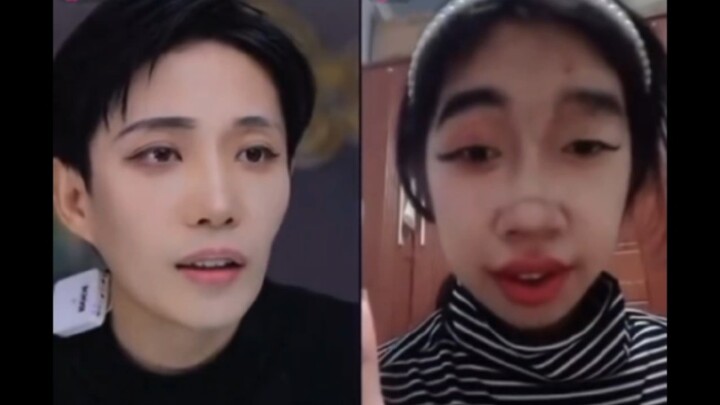 When I learn makeup, it’s like: