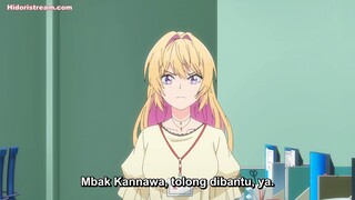 Bukiyou na Senpai eps 3 (sub indo)