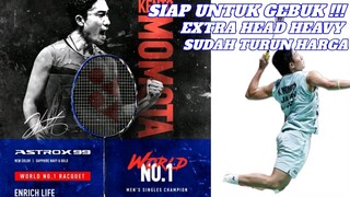 Review Yonex Astrox 99 New Colour. Kolaborasi Yonex Dengan Kento Momota.