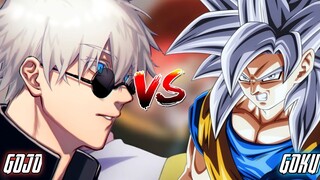 GOJO VS GOKU ALL FORMS (Anime War) FULL FIGHT HD